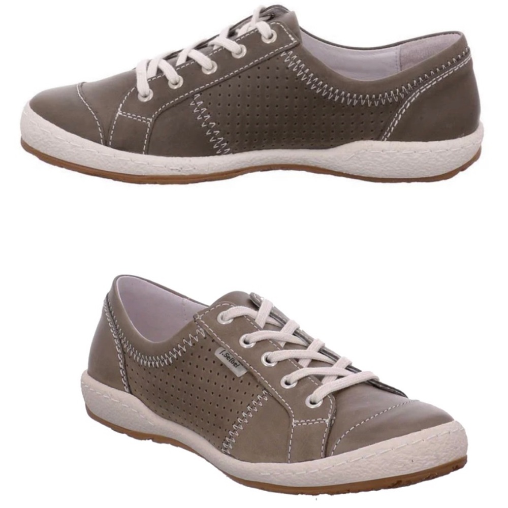 New JOSEF SEIBEL Caspian Leather Sneaker - Picture 2 of 14